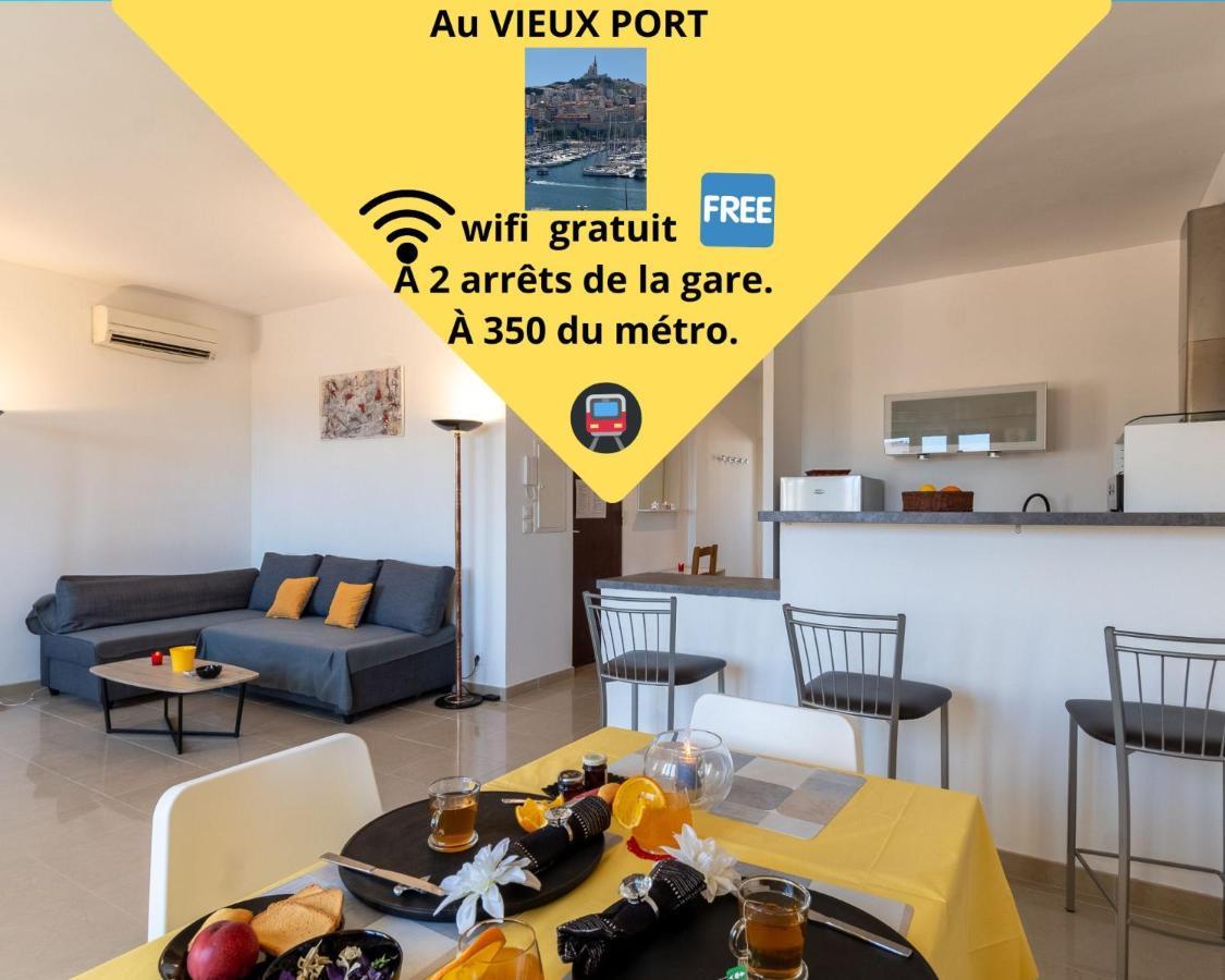 Celebre Vieux Port, Marseille Apartment Ngoại thất bức ảnh